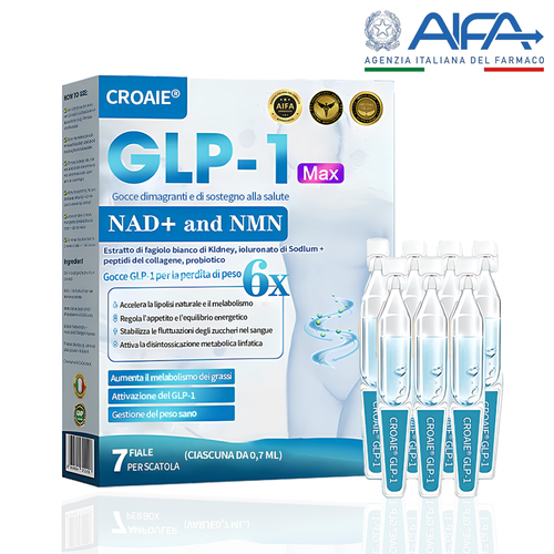 Croaie® Gocce Dimagranti di Supporto GLP-1 & NAD+👨⚕️ - Obesità, malattie cardiovascolari, diabete, apnee notturne, problemi articolari e altro ancora