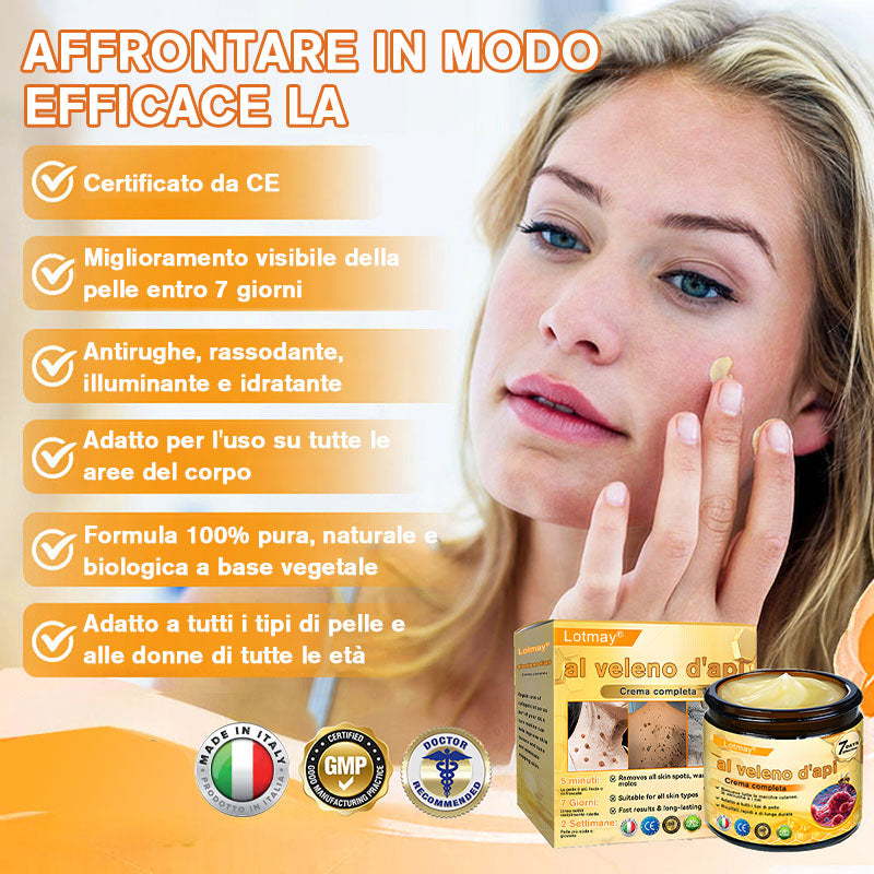 Lotmay® 💧crema completa al veleno d'api 🔥 ULTIMO GIORNO 80% di sconto💎
