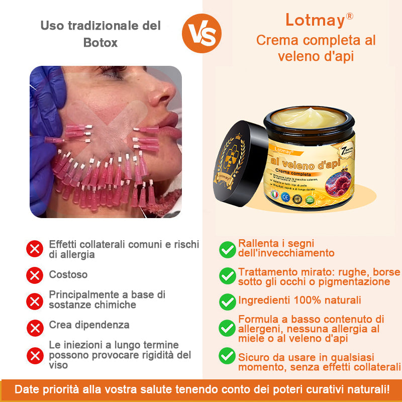 Lotmay® 💧crema completa al veleno d'api 🔥 ULTIMO GIORNO 80% di sconto💎