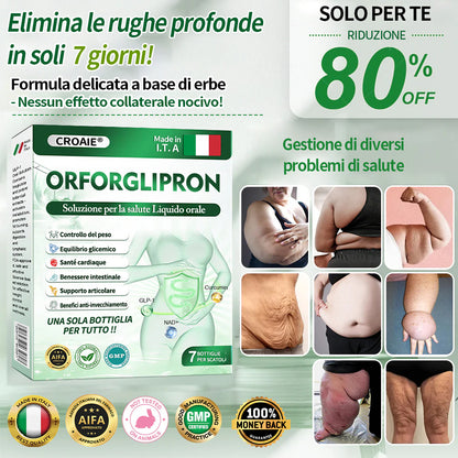 Croaie® Orforglipron soluzione orale per la salute - Solo una volta al giorno, cambiamenti visibili in 7 giorni 👩‍⚕️Per obesità, salute cardiovascolare, diabete, apnea notturna, salute intestinale, problemi articolari e altro ancora