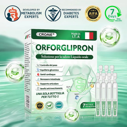 Croaie® Orforglipron soluzione orale per la salute - Solo una volta al giorno, cambiamenti visibili in 7 giorni 👩‍⚕️Per obesità, salute cardiovascolare, diabete, apnea notturna, salute intestinale, problemi articolari e altro ancora