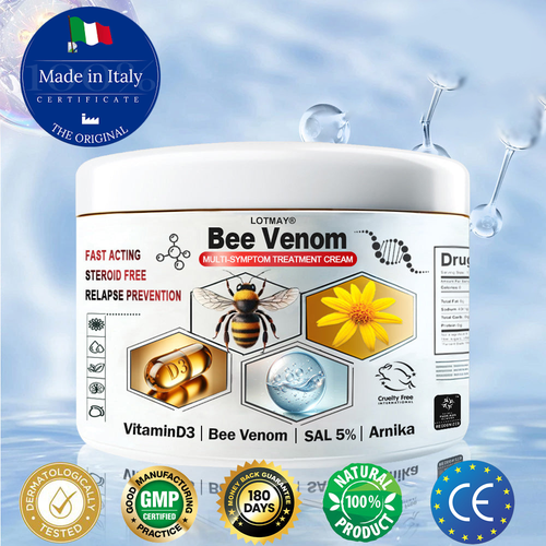 Lotmay® 🔥crema per il trattamento della pelle al veleno d'ape multi-stmptom