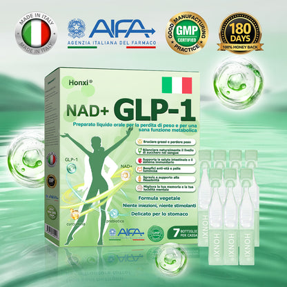 ⚡Solo 5 pezzi disponibili!⏰ Honxi® NAD+ GLP-1 Liquido orale per la perdita di peso e la salute metabolica (🧬𝐒𝐨𝐥𝐨 𝐮𝐧𝐚 𝐯𝐨𝐥𝐭𝐚 𝐚𝐥 𝐠𝐢𝐨𝐫𝐧𝐨, 𝐜𝐚𝐦𝐛𝐢𝐚𝐦𝐞𝐧𝐭𝐢 𝐯𝐢𝐬𝐢𝐛𝐢𝐥𝐢 𝐢𝐧 𝟕 𝐠𝐢𝐨𝐫𝐧𝐢)