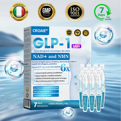 [Negozio Ufficiale] Croaie® Gocce Dimagranti di Supporto GLP-1 & NAD+ ✅ Obesità, malattie cardiovascolari, diabete, apnee notturne, problemi articolari e altro ancora