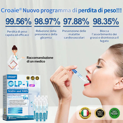[Negozio Ufficiale] Croaie® Gocce Dimagranti di Supporto GLP-1 & NAD+ ✅ Obesità, malattie cardiovascolari, diabete, apnee notturne, problemi articolari e altro ancora